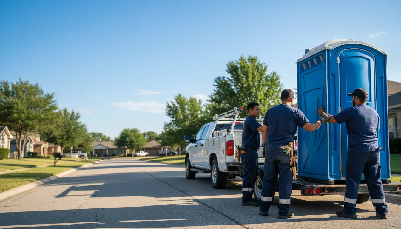 Portable Toilet Rental in Armstrong, TX near me